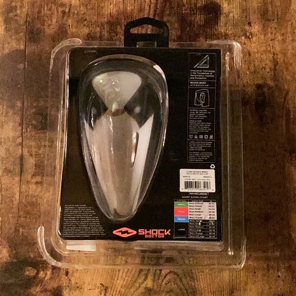 Men’s Shock Doctor Boxer Briefs with Athletic cup - Picture 2 of 2